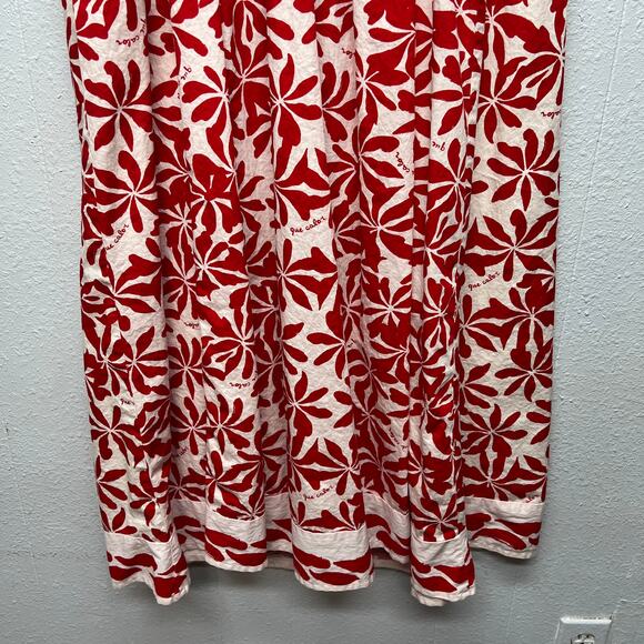 H&M Floral Maxi Dress Womens  XXL Vacation Coastal Beachy Cruise 100% Cotton - Picture 9 of 13